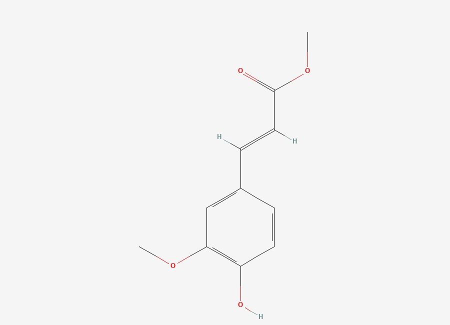 Two-dimensional chemical structure of Methyl Ferulate