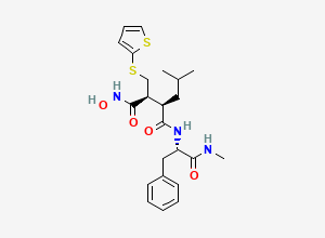 Two-dimensional chemical structure of Batimastat