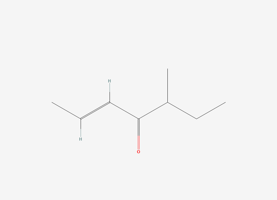 Two-dimensional chemical structure of 5-Methyl-2-hepten-4-one