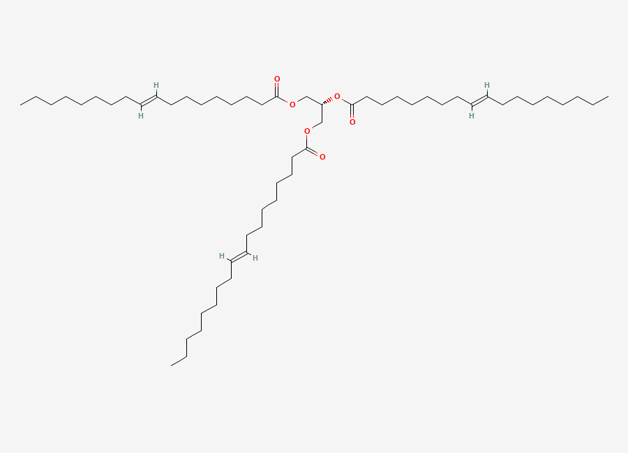 Two-dimensional chemical structure of Trielaidin