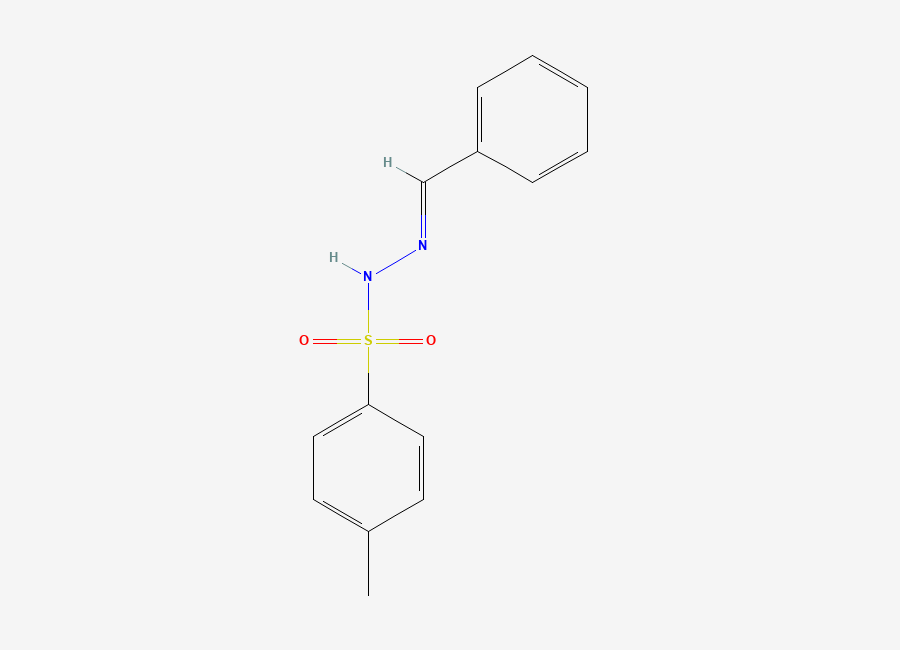 Two-dimensional chemical structure of Benzaldehyde p-Toluenesulfonylhydrazone