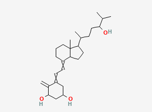 Two-dimensional chemical structure of Impurity A of Tacalcitol