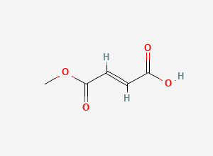 Two-dimensional chemical structure of Dimethyl Fumarate Related Compound A, CAS 2756-87-8
