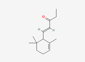 Two-dimensional chemical structure of Methylionone