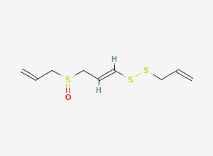 Two-dimensional chemical structure of Ajoene, CAS 92285-01-3