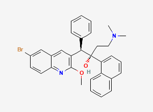 Two-dimensional chemical structure of Bedaquiline