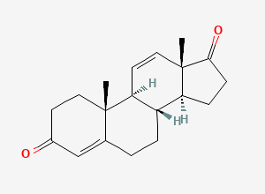 Two-dimensional chemical structure of Testosterone Impurity 108