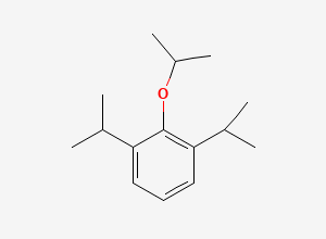 Two-dimensional chemical structure of Propofol EP Impurity G / Propofol Related Compound C / Propofol BP Impurity G, CAS 141214-18-8