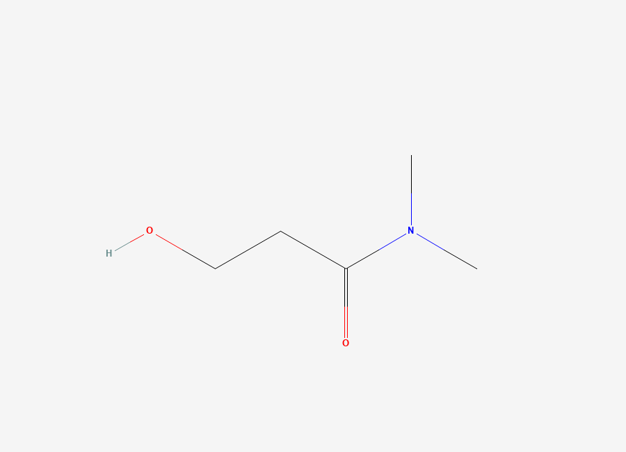 Two-dimensional chemical structure of 3-hydroxy-N,N-dimethylpropanamide