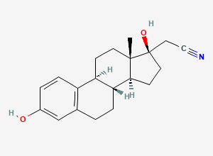 Two-dimensional chemical structure of Dienoges EP Impurity H, CAS 16669-06-0