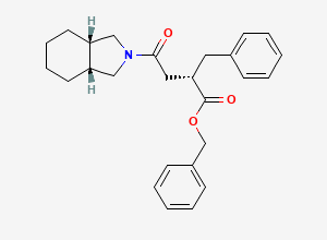 Two-dimensional chemical structure of Mitiglinide Benzyl Ester