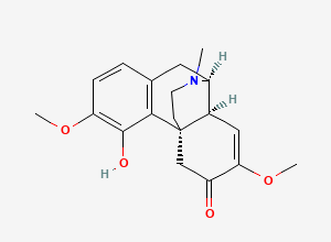Two-dimensional chemical structure of Sinomenine
