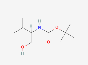 Two-dimensional chemical structure of N-Boc-DL-valinol