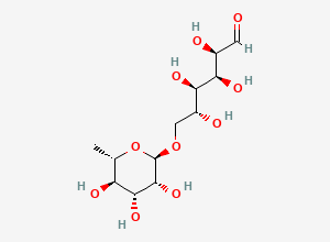 Two-dimensional chemical structure of Rutinose