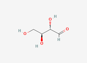 Two-dimensional chemical structure of L-Erythrose