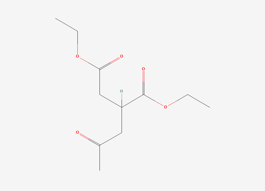 Two-dimensional chemical structure of 1,4-Diethyl 2-(2-oxopropyl)butanedioate