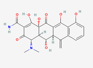 Two-dimensional chemical structure of Doxycycline EP Impurity B / Methacycline (free base), CAS 914-00-1
