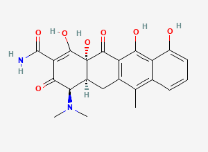 Two-dimensional chemical structure of Lymecycline EP Impurity D, CAS 7518-17-4