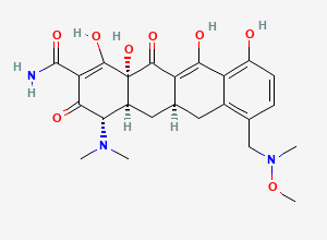 Two-dimensional chemical structure of Sarecycline