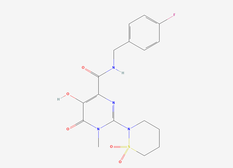 Two-dimensional chemical structure of Bms-707035