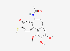 Two-dimensional chemical structure of Thiocolchicoside EP Impurity B / Thiocolchicine, CAS 2730-71-4