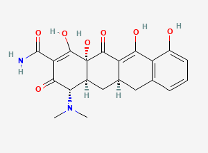 Two-dimensional chemical structure of Sancycline, CAS 808-26-4