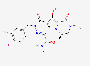 Two-dimensional chemical structure of MK-2048