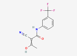 Two-dimensional chemical structure of 3-Trifluoro Isomer, CAS 62004-05-1