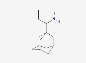 Two-dimensional chemical structure of Adapromine