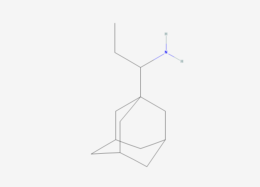 Two-dimensional chemical structure of Adapromine