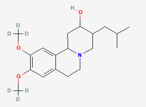 Two-dimensional chemical structure of Deutetrabenazine Impurity 6