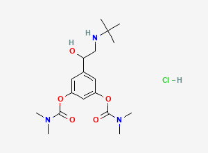 Two-dimensional chemical structure of Bambuterol Hydrochloride, CAS 81732-46-9