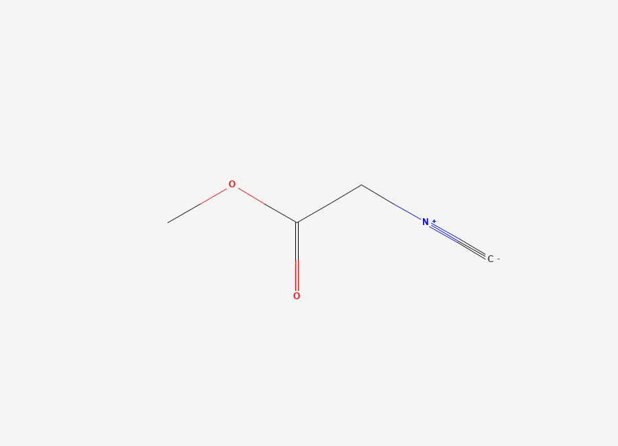 Two-dimensional chemical structure of Methyl isocyanoacetate