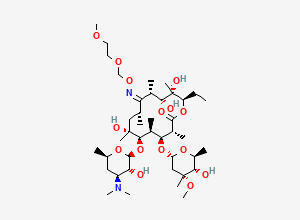 Two-dimensional chemical structure of Roxithromycin EP Impurity D, CAS 134931-00-3