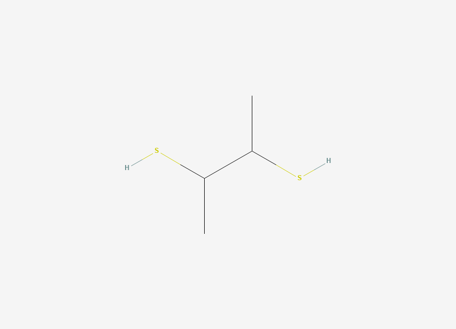 Two-dimensional chemical structure of 2,3-Butanedithiol