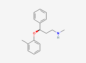 Two-dimensional chemical structure of Atomoxetine, CAS 83015-26-3
