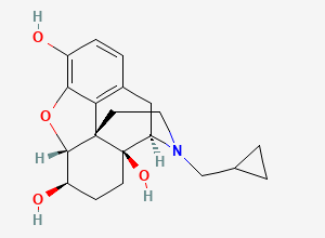 Two-dimensional chemical structure of 6beta-Naltrexol