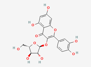 Two-dimensional chemical structure of Avicularin