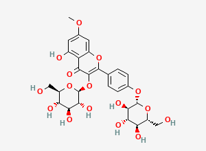 Two-dimensional chemical structure of Complanatuside