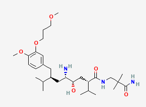 Two-dimensional chemical structure of Aliskiren
