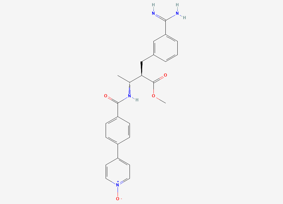 Two-dimensional chemical structure of Otamixaban