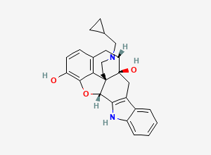 Two-dimensional chemical structure of Naltrindole