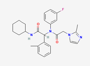 Two-dimensional chemical structure of Agi-5198