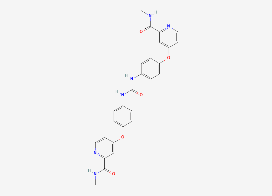 Two-dimensional chemical structure of Sorafenib Inhouse Impurity E, CAS 284670-98-0