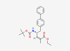 Two-dimensional chemical structure of LCZ-696 Impurity 79