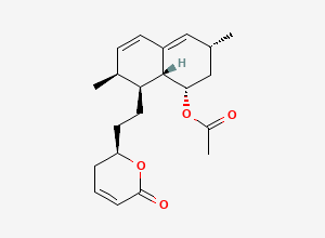 Two-dimensional chemical structure of Dehydromonacolin N