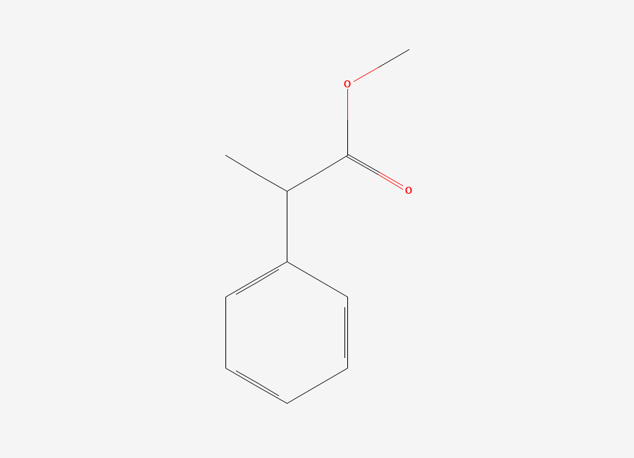 Two-dimensional chemical structure of Methyl alpha-methylbenzeneacetate