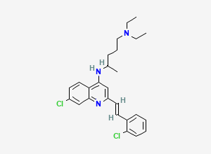 Two-dimensional chemical structure of Aminoquinol
