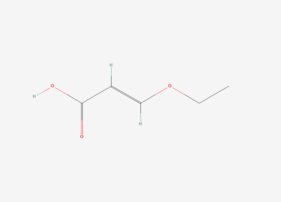 Two-dimensional chemical structure of (E)-3-ethoxyacrylic acid