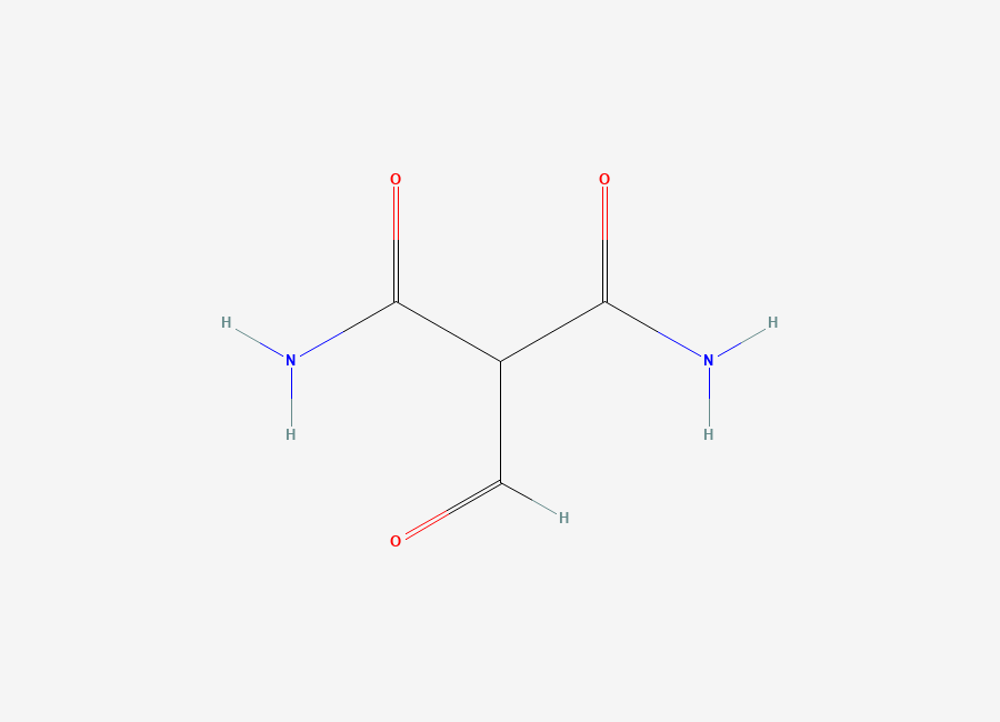 Two-dimensional chemical structure of 2-formylpropanediamide